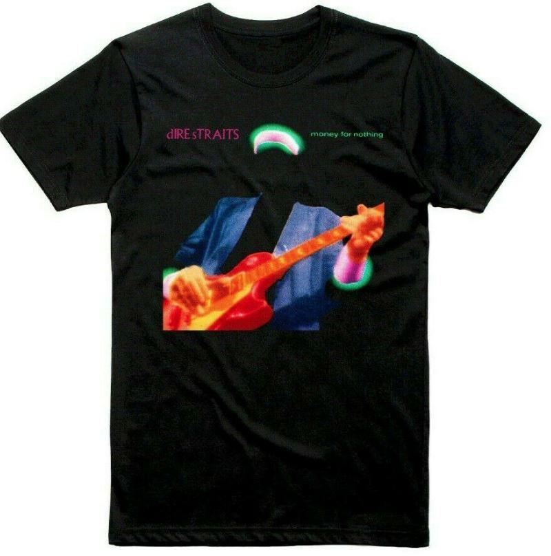 

Dire Straits Money For Nothing TShirt Funny Vintage Gift For Men Women Unisex T-Shirt M