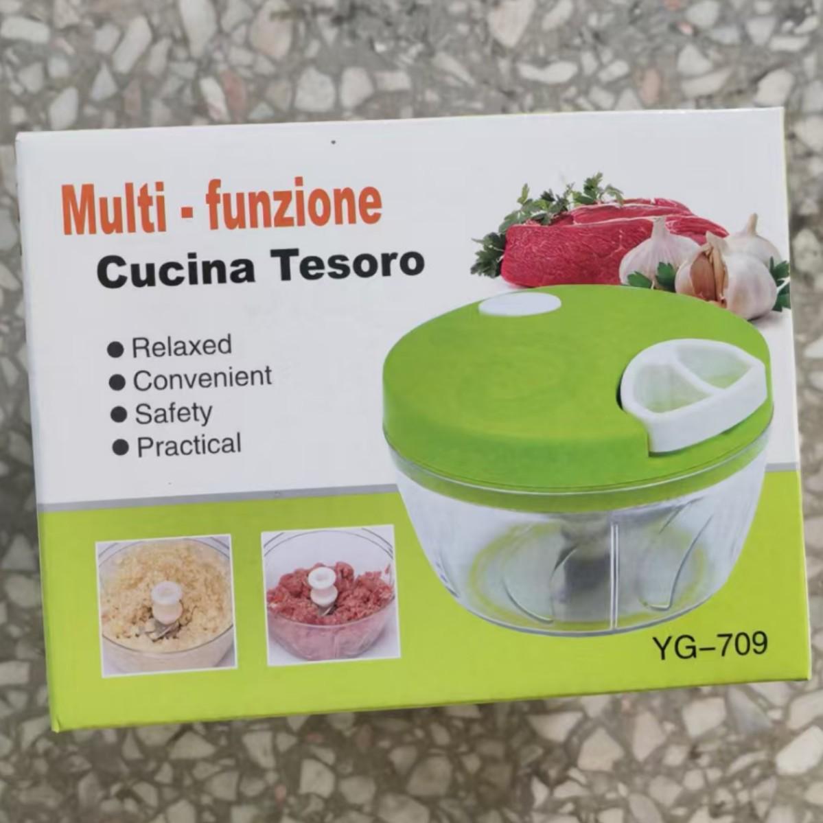 Ручная мини-чеснокодавилка и пресс-измельчитель