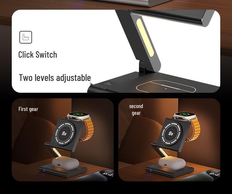 Magnetic 3-in-1 Wireless Charger for Apple Phones - Qi2 Fast Charging Bestseller