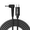 100W PD Fast Charging Elbow Type-C to DC 4.0x1.35 Cable for Asus, Acer, Haier Laptops