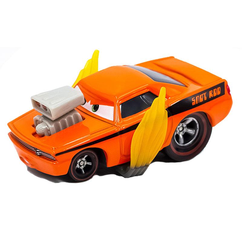 Disney Pixar Cars Lightning McQueen Sally The King Chick Hicks Mater Fillmore Litchi Luige Sarge Red 1:55 Metal Kids Toys Car