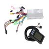 Electric Bicycle Motor Controller with LCD Display Multifunction Electric Bike Conversion Set 24 36 48V 350W