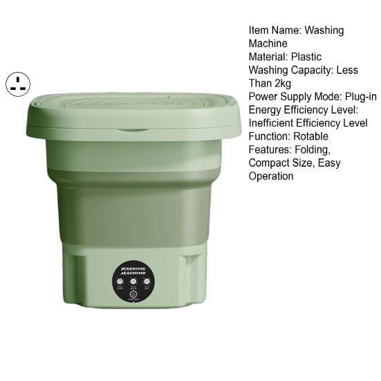 Folding Washing Machine Portable Mini Washer Powerful Decontamination Easy Operation