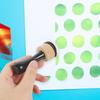 1Set Mini Ink Blending Tool Wooden Handle Sponge Paint Brush for DIY Crafts Scrapbooking Card Making Painting Supplies