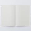 MUJI 5mm Dark 30 NAA12A9S Notebook, Grid, Gray, B5, Sheets, Thread-Bound,