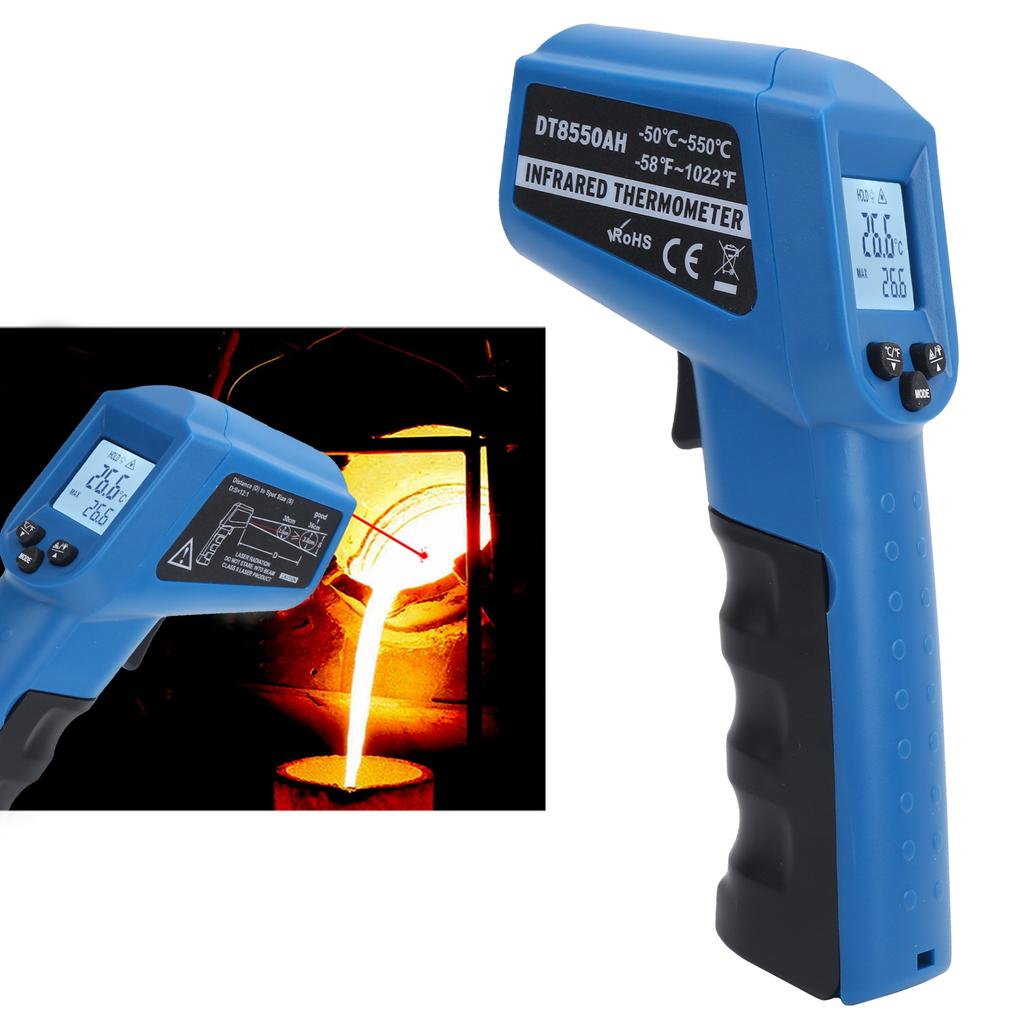 50 celsius 550 celsius  NonContact Infrared Thermometer Industrial Handheld LCD Digital Temperature Tester