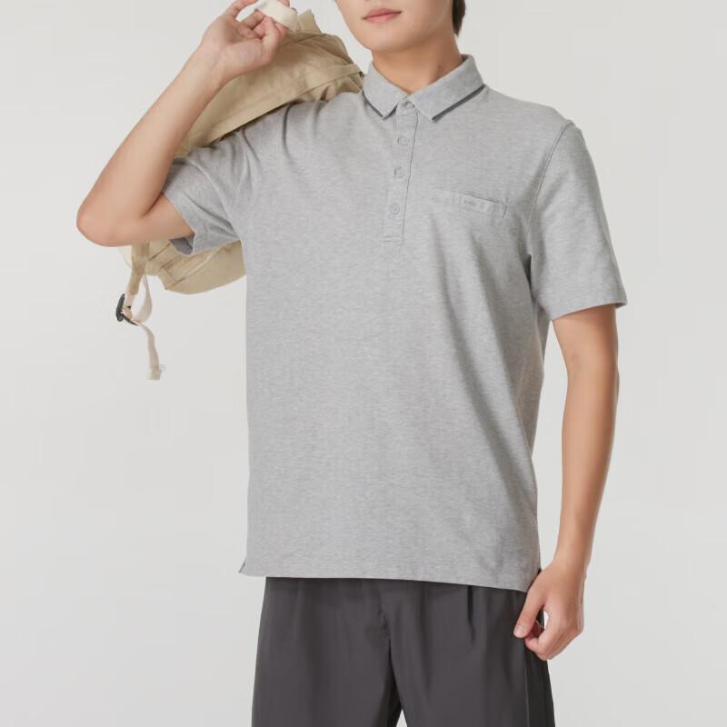 Under Armour Contrast Trim Casual Pullover Polo Shirt Men Tops Gray 1377363-011