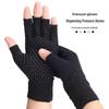 Hot-Selling Black Half-Finger Cycling Gloves - Anti-Slip, Protective, for Outdoor Sports and Fitness