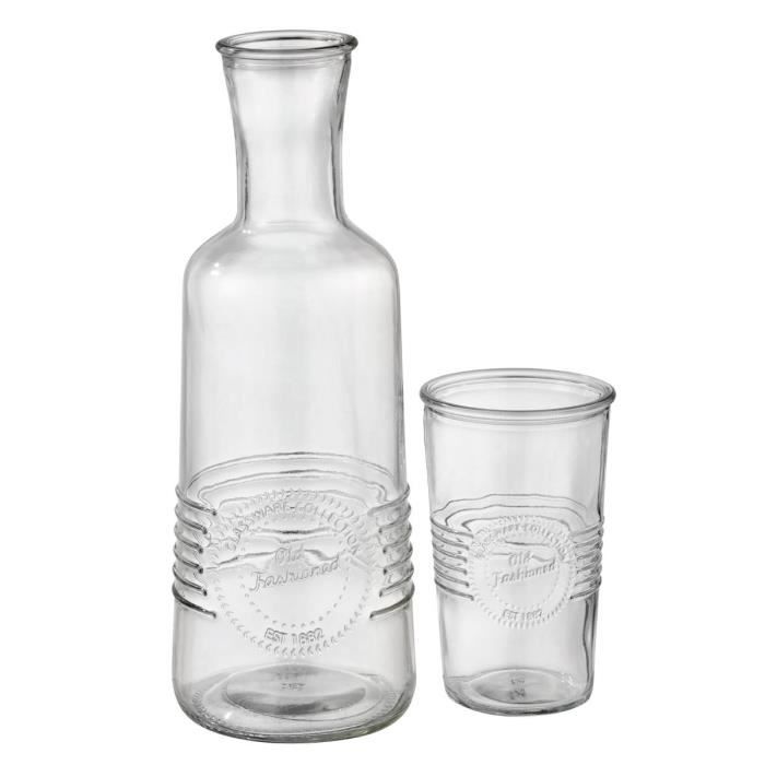 Carafe verre avec son verre Old Fashioned - Aps