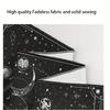 VIKAMA Bohemian style decorative tapestry black and white celestial astrology wall decoration bedroom meditation space