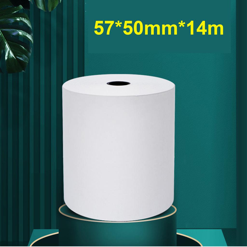 Printing Paper for 58mm Receipt Thermal Printer USB BT Mini Portable Label Printer Supermarket Receipt Bill Printing