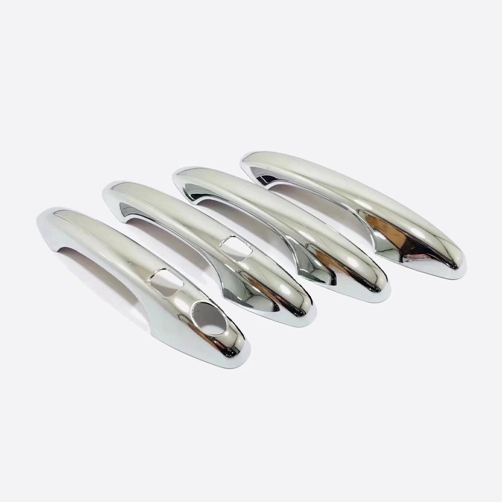 

For GWM Ora 03 Funky Cat Car Door Handle Cover Accessories Good Cat Auto Handle Protection Stickers 2024 2025 серебряный