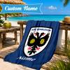 Personalisierbares Strandtuch Wimbledon Fußballclub Wappen Mikrofaser-Strandtuch, Leicht für Sommerreisen, Schwimmbad-Fan Geburtstagsgeschenk