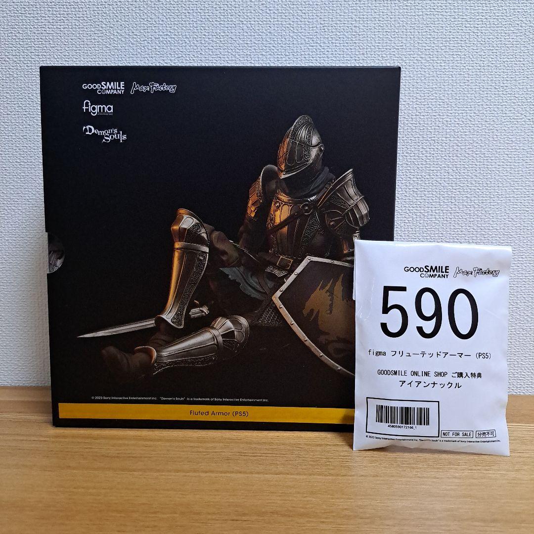 

[Б/У] figma Demon sSouls Рифленые доспехи 590 Бонус за покупку