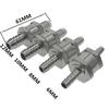 Aluminum Fuel Non Return Check Valve Motorcycle Fuel System Accesory 6/8/10/12mm