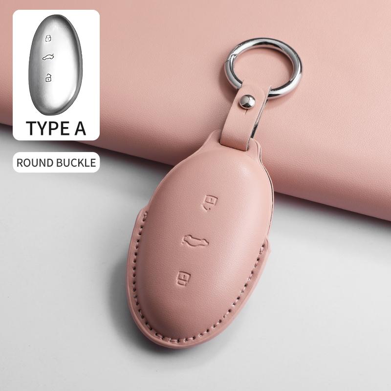 

New TU Car Key Case Cover Protector Shell For Rising Auto R7 F7 Premi Auto Keychain Anti-Scratch Durable Decorative Accessories