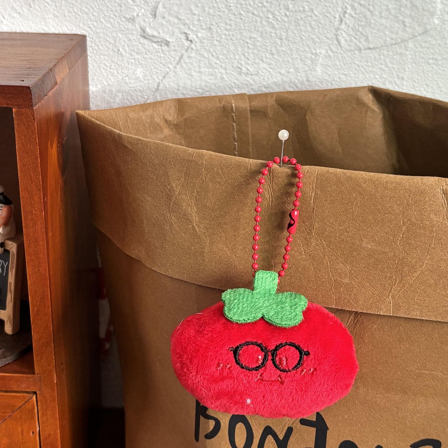 New Plush Potato Keychain: Cute Vegetable Simulation Toy and Backpack Ornament