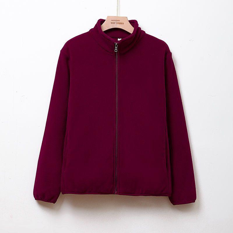 Polar Fleece Coat Women Thick Autumn and Winter Joker Korean Version of Fleece Cardigan Couple Sweater Women