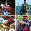 Bassdash Fishing Fishing Outdoor Multifunctional One Size Fits All Vest, Mesh, Top, Vest, Unisex,