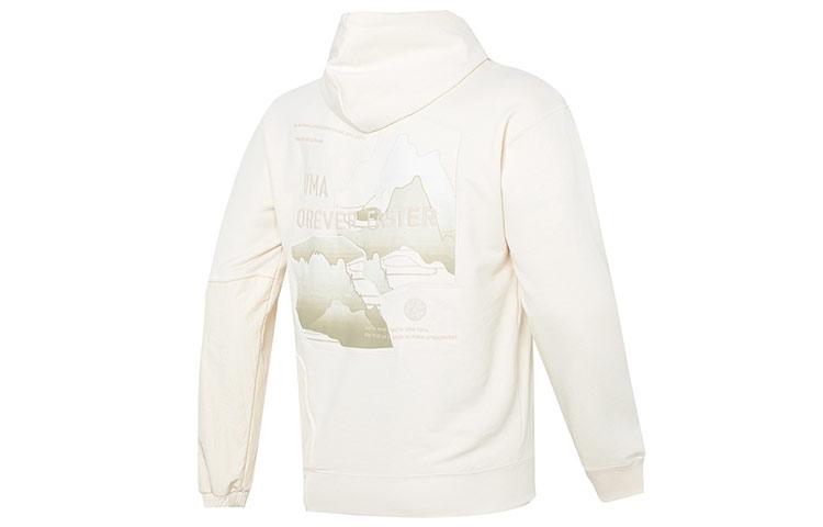 PUMA CNY Sweatshirts Men s White Hooded Moderate Regular 539593-65 L
