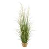 Artificial Grass Plant, 1194mm Reed Flower Grass In Pot, Premium PVC Faux Fake Greenery Shrubs Plant for Indoor Outdoor House Home Garden Office Room