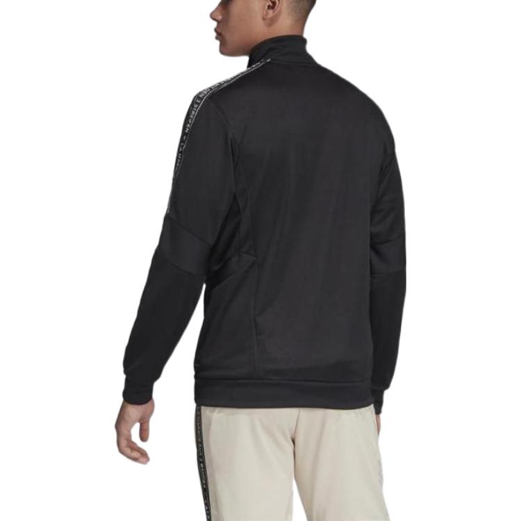 adidas Jackets Men's Black Stand Collar Moderate Other FK9023