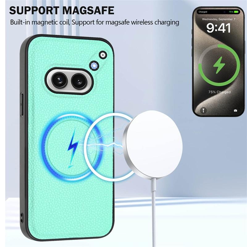 Per Nothing CMF Phone 1 Custodia 2A Cover Protettiva Porta Carte Supporto Portafoglio Magnetico Monete Supporta Ricarica Wireless