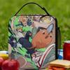 Chainsaws Man Lunch Bag For Women Print Lunch Box Vintage Travel Cooler Bag Convenient Oxford Thermal Lunch Bags
