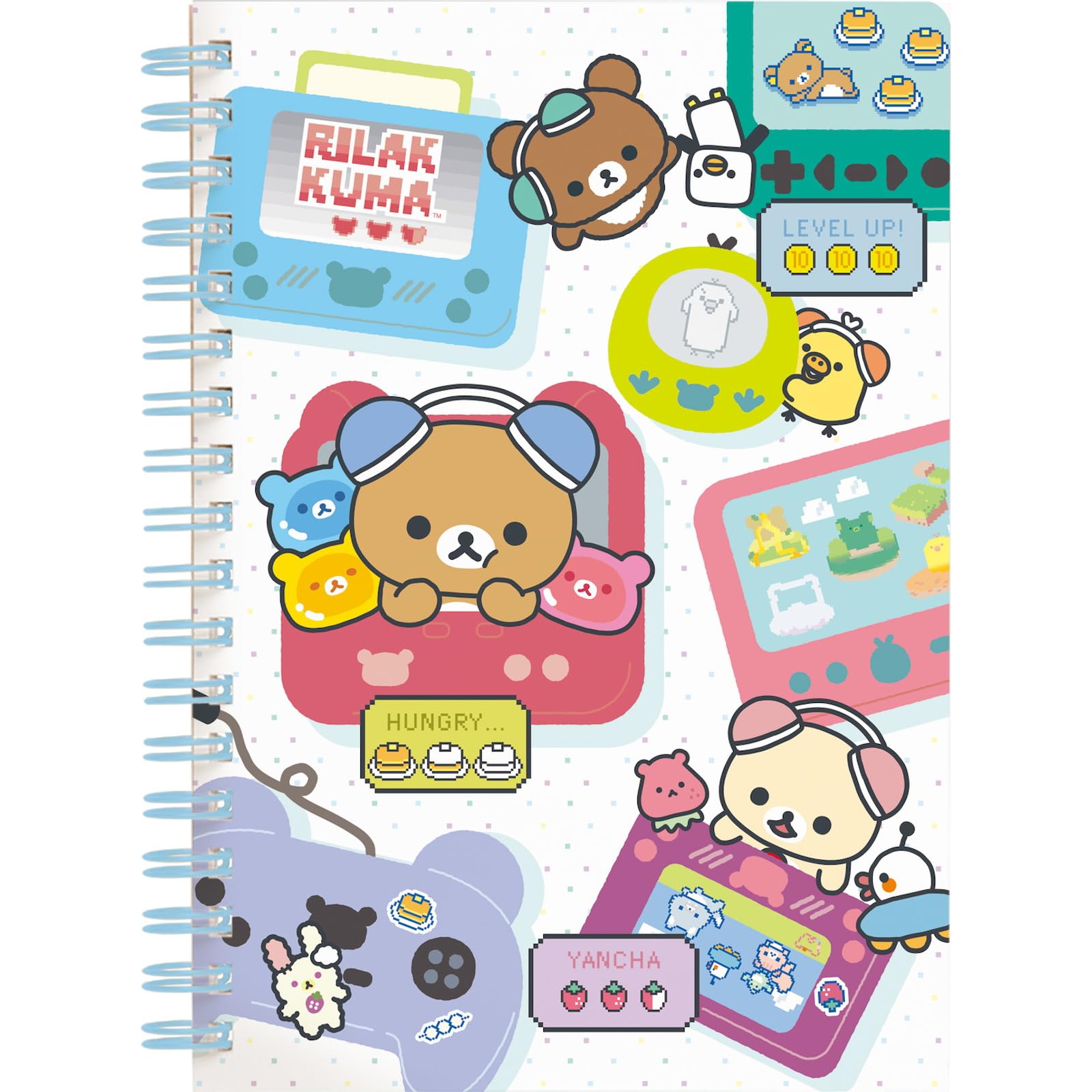 

San-X Rilakkuma Gaming Rilakkuma B6SP Notebook NY43002 H180xW125mm - Perfect for Gamers