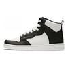 Anta Life Collection Synthetic Leather Slip Resistant Cushioning High Top Skateboard Shoes Women's White Black 92948088-6