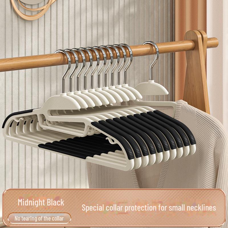 Rotatable Anti-Slip Wide Shoulder Clothes Hanger for Dry & Wet Use