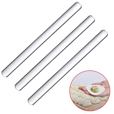 Non-Stick Acrylic Rolling Pins Transparent Cake Roller Pastry Boards Cake Tools