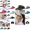 Adjustable Mesh Golf Hat For Men And Women With Sun Protection