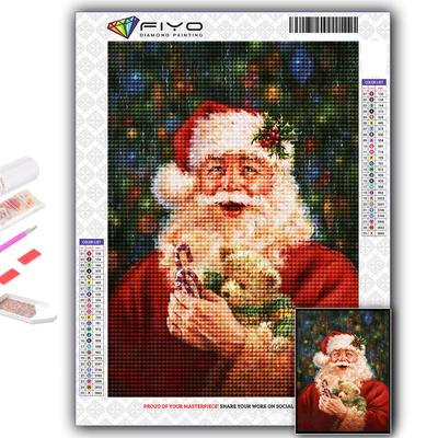 Cross Stitch Kit DIY Diamond Embroidery Christmas Tree Santa Snowman Diamond Painting Home Decor