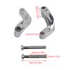 Suitable for Universal Motorcycle Rearview Mirror Relocation Extension Mount Bracket Riser Extend Adapter