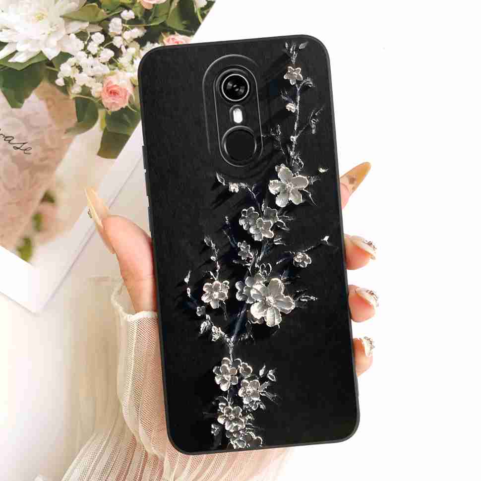Luxury For Itel A33 5.0" Case Fashion Painted Flowers Silicone Back Cover Coque For ITEL A 33 a33 Full Protection Phone Shell