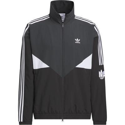 Oryginalna kurtka blokowa Wygodna Casualowa Modna Kurtka Unisex Carbonowo-Czarna KC3114