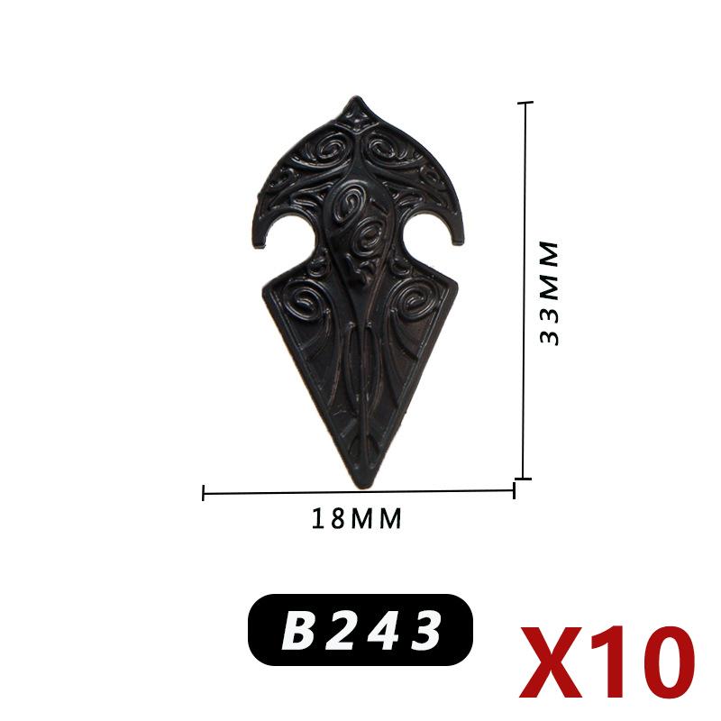 Medieval Soldier Figures Building Block War Horse Jungle Adventure Beast War Wolf Military Waffen Helmet  Armor Sets Blocks Toys