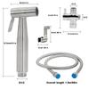 Handheld Toilet Bidet Sprayer Set Kit Stainless Steel Hand Sprayer Shower Head Self Cleaning Hand Bidet Faucet for Bathroom