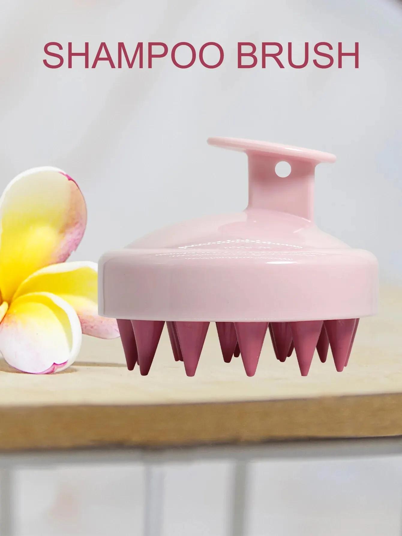 

Magic Handle Silicone Scalp Massager Brush Shampoo & Body Spa Hair Scalp Massage Tool