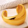 Niche Trend Gold Wide-faced Bracelet, Copper-plated Fashion Personalized Heavy Industry Opening Bracelet