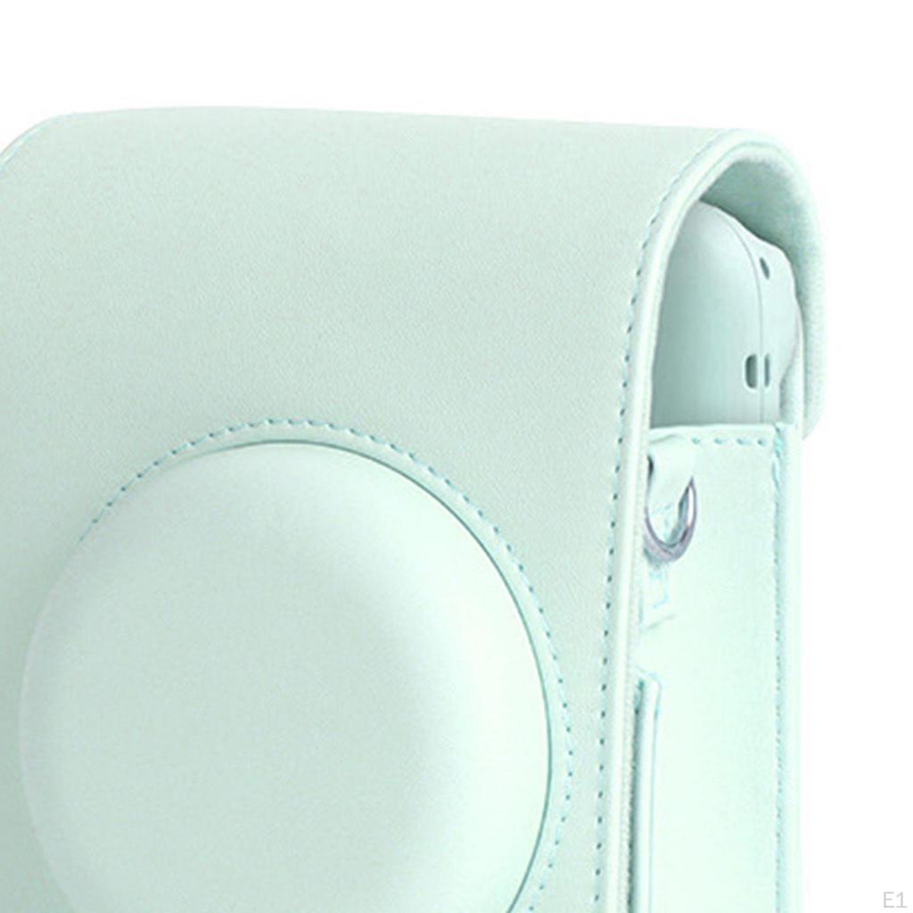 Camera Case Bag PU Leather/ Compact Adjustable Shoulder Strap/ Protective Case/ Carrying for
