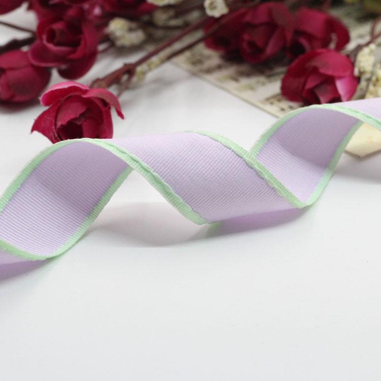 New (1 Meters/lot) 1'' (25mm) Jump  Line Grosgrain Satin Ribbon DIY Handmade Arts Decorative Crafts Hair Bow Sewing Accessories
