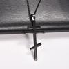 Stylish Stainless Steel Orthodox Cross Pendant Necklace for Women Men Religious Prayer Charms Chain Faith Metal Church Jewelry