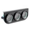 1 8in NPT 52mm 2in 3‑In‑1 Car Meter 8‑16V Voltmeter 40‑120 celsius  Water Temp Meter 0‑7kg Oil Pressure Gauge Kit