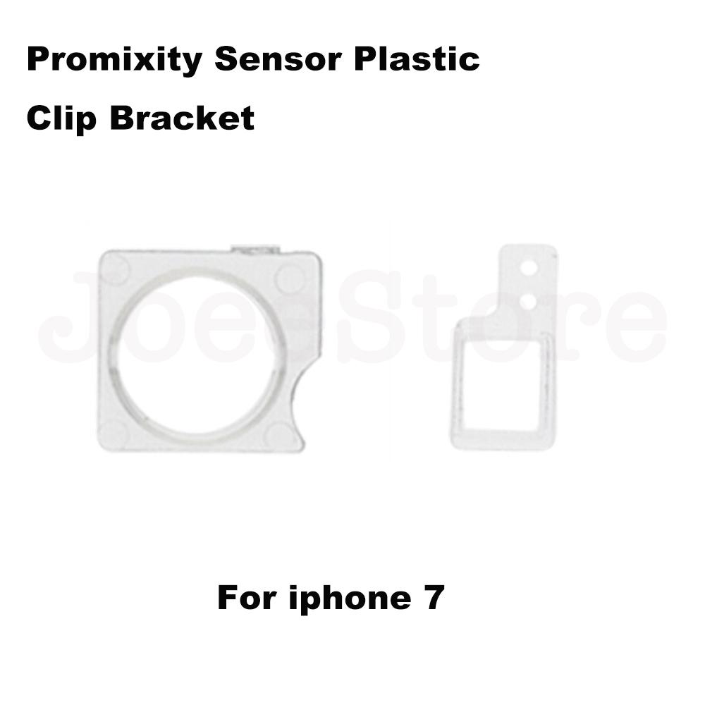 10set Front Camera Proximity Sensor Plastic Bracket Holder Clip For iphone 5 5s 5c 6 6S 7 8 Plus X XR XS 11 Pro Max Ring Cap