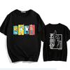 2026 Hot Sale Japanese Jujutsu Kaisen Gojo Anime T-shirt Man Woman Unisex Manga Gojo Satoru Graphic T Shirts Short Sleeve Tee