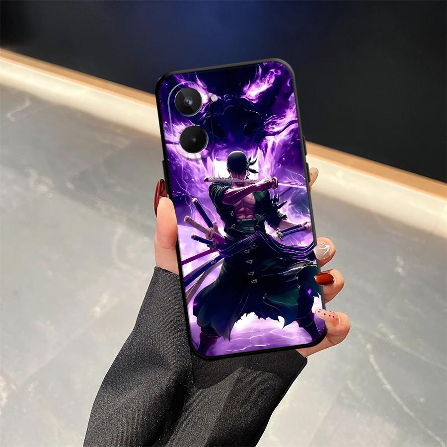 Phone Cover Case for Realme GT Master Neo2 12 14 11 Pro C25 P3 Ultra C21 C15 C12 C33 C35 C53 C55 Nazro 50 50i Ones Pieces Zoro