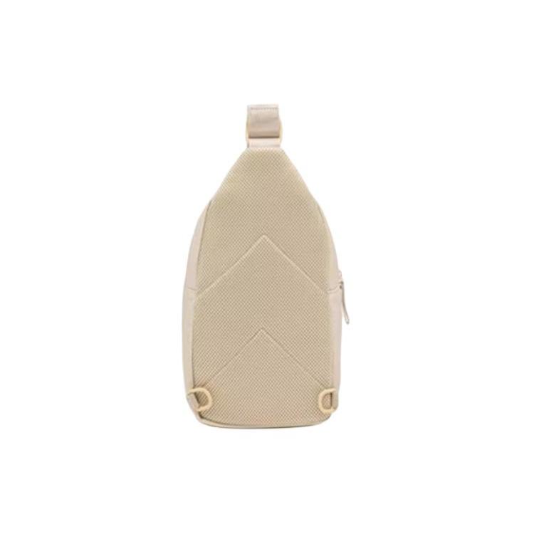 New LiNing Polyester Handbag, Shoulder Bag, Crossbody Bag, Sling Bag Regular Unisex Sand Gravel Gray ABDU025-2