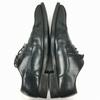 80s-90s Vintage G.C. Morelh Handmade Swirl Moc Business Shoes Black Size 43 27.5 Men's(USED)
